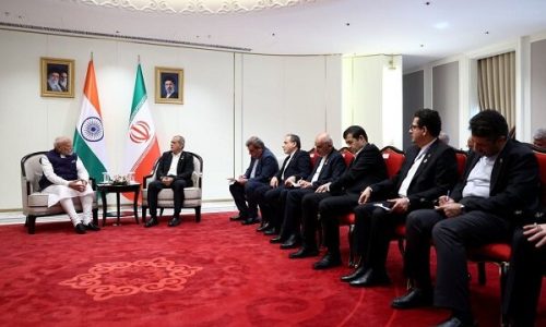پزشکیان، گقتگو با نخست وزیر هند