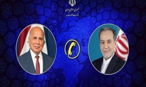 گفتگوی تلفنی وزرای امور خارجه ایران و عراق